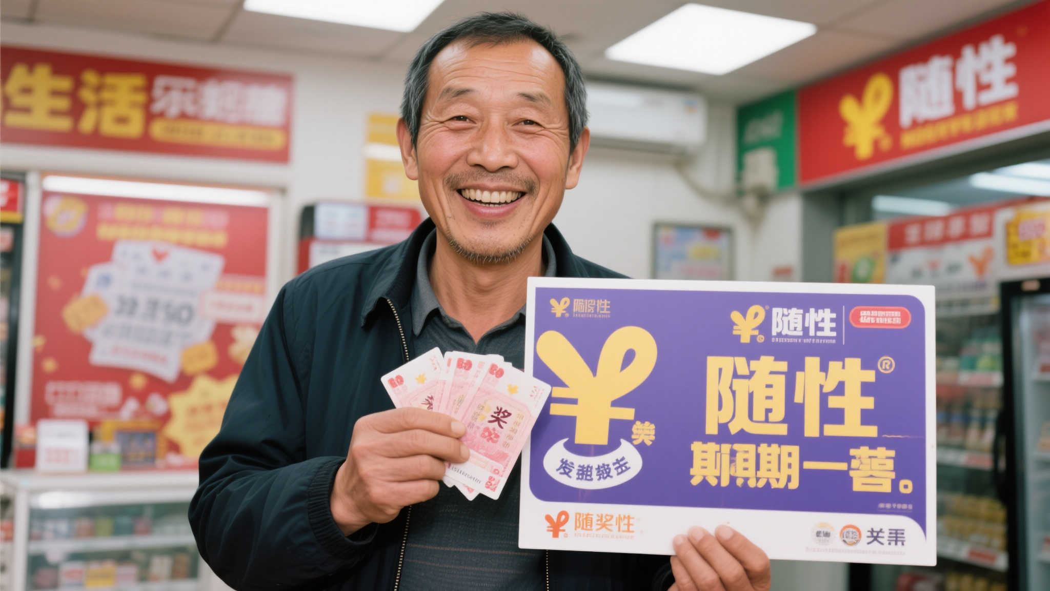 大叔凭零钱13倍投,喜中排列5大奖130万 这种“随性”的背后,其实也隐藏着一种对生