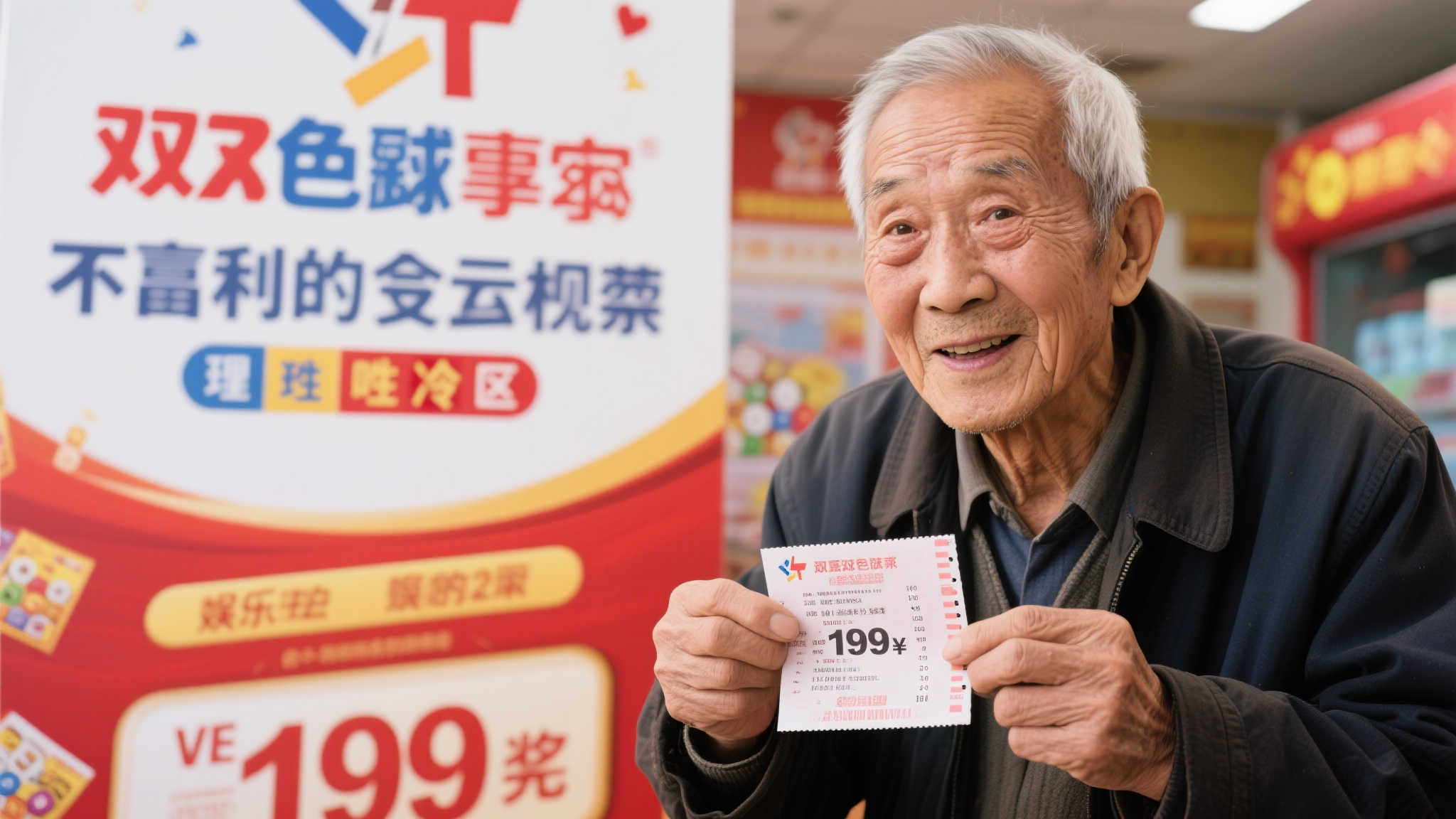 通过老人的故事，我们不难感受到，双色球等