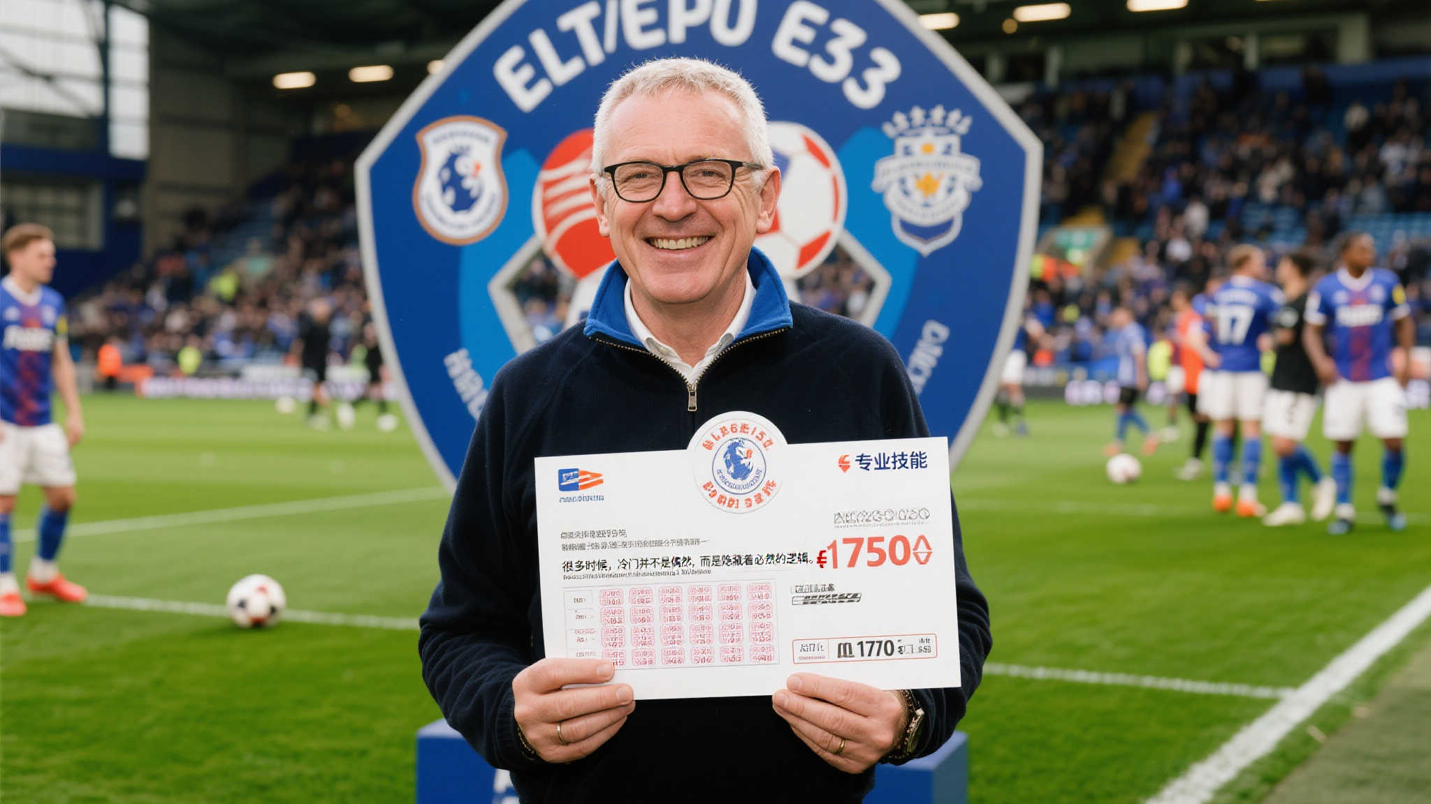 这位中奖者是一位资深足球迷，对各大联赛和