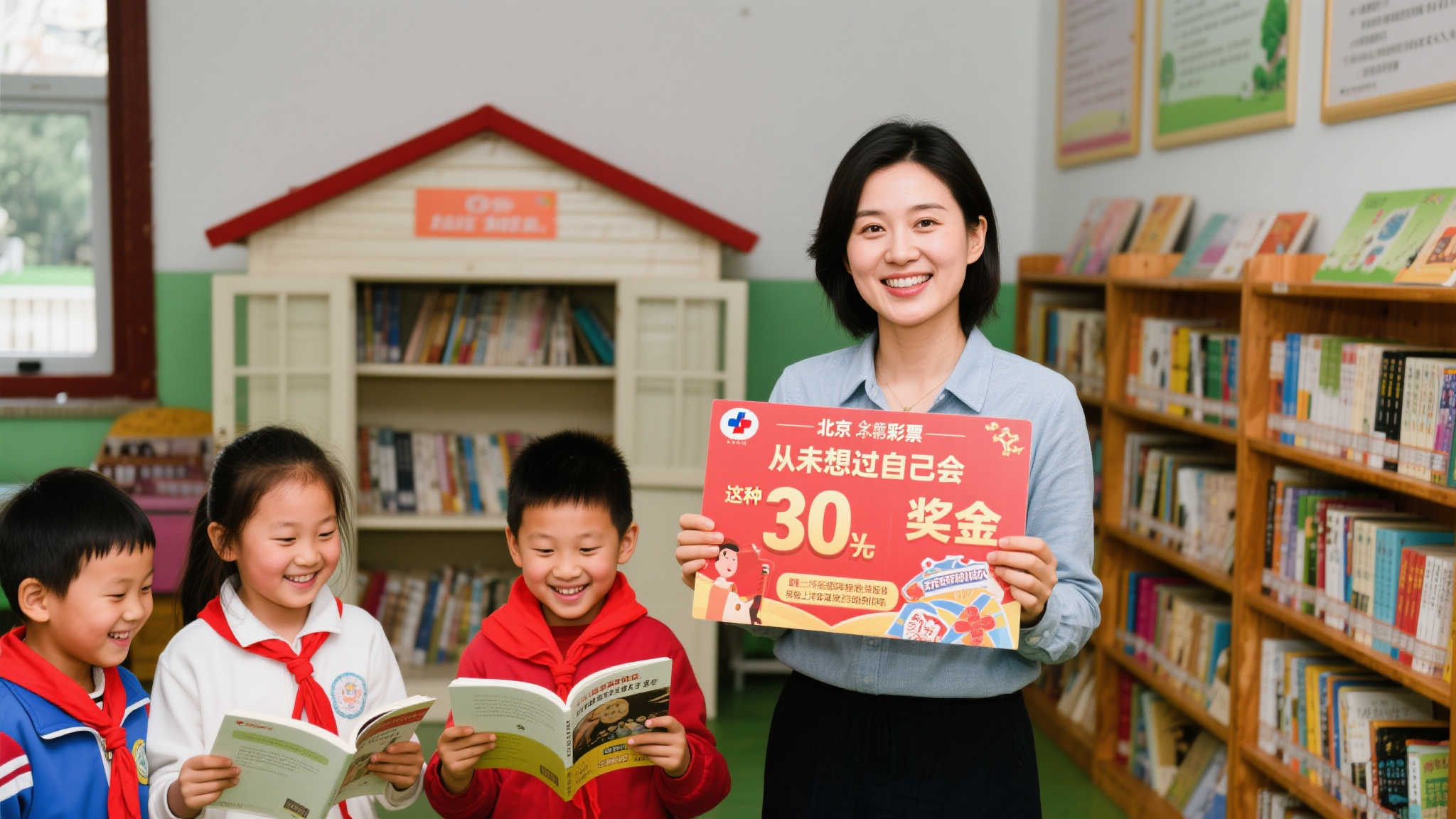 此前曾有位来自北京的幸运得主，她经常参加