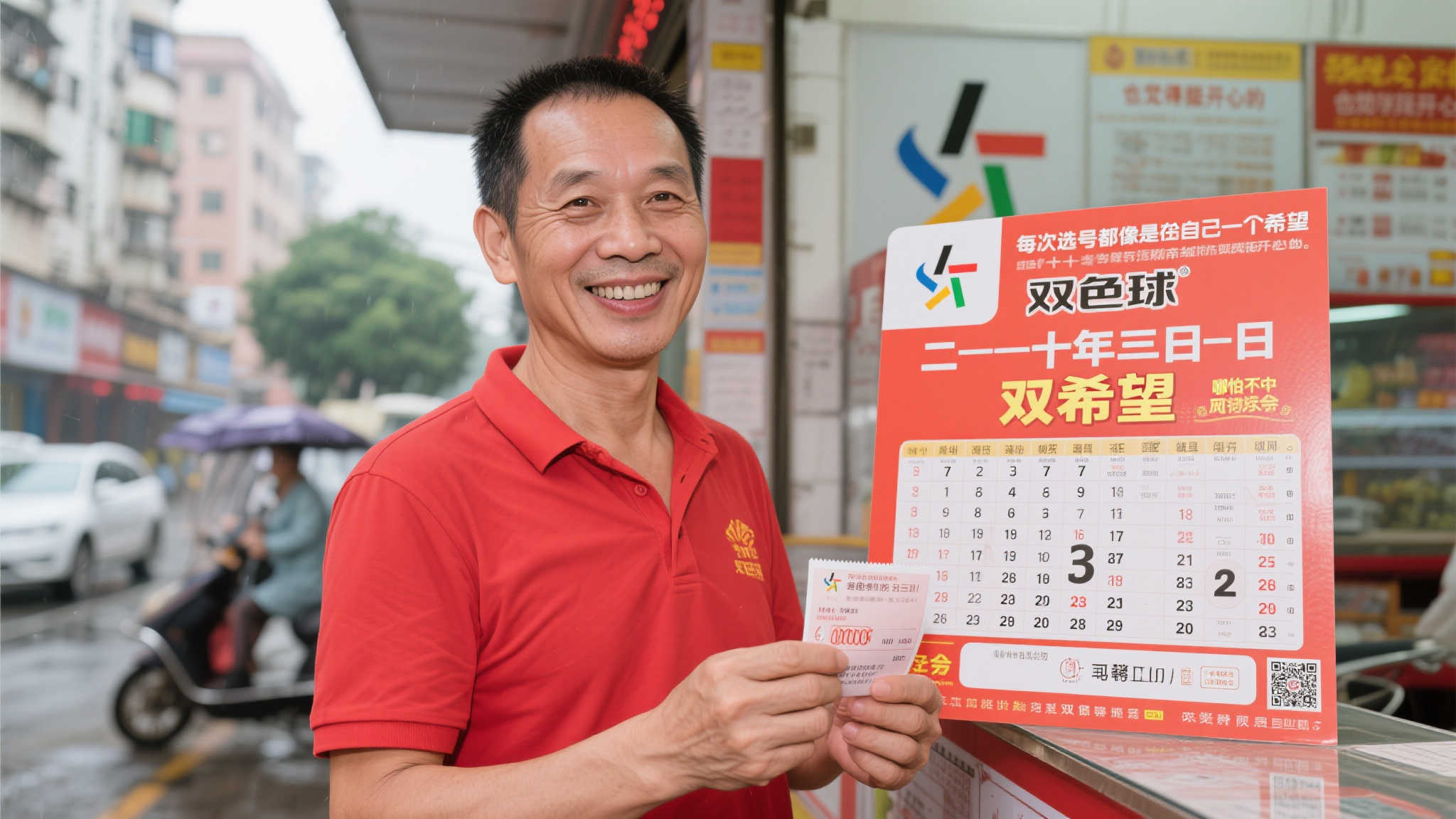 一：十年如一日的购彩之路
这位老彩民来