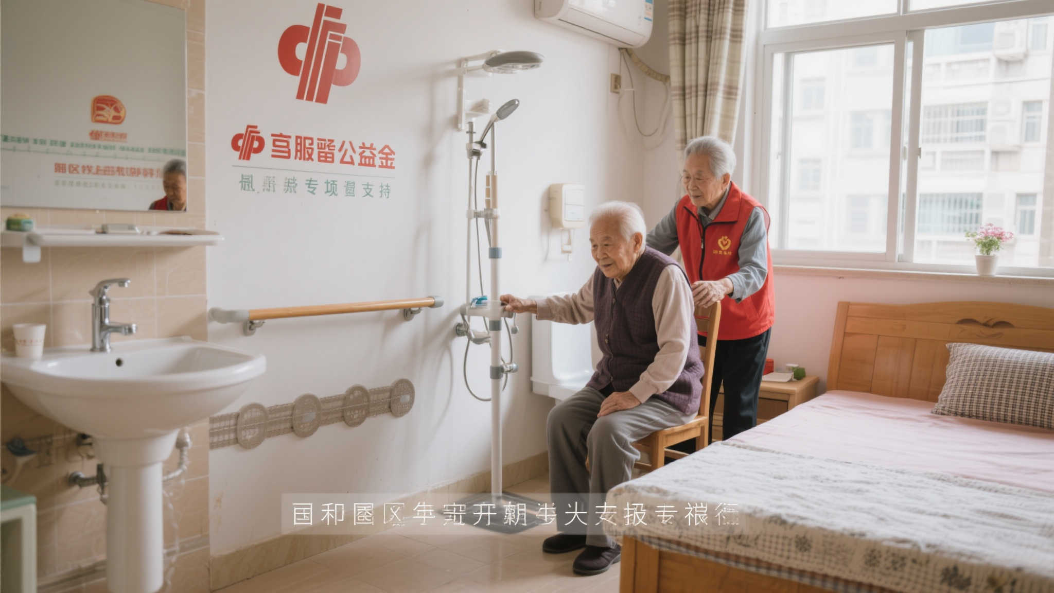 公益金支持居家环境适老化升级 随着我国逐步迈入老龄化社会,如何让广大长