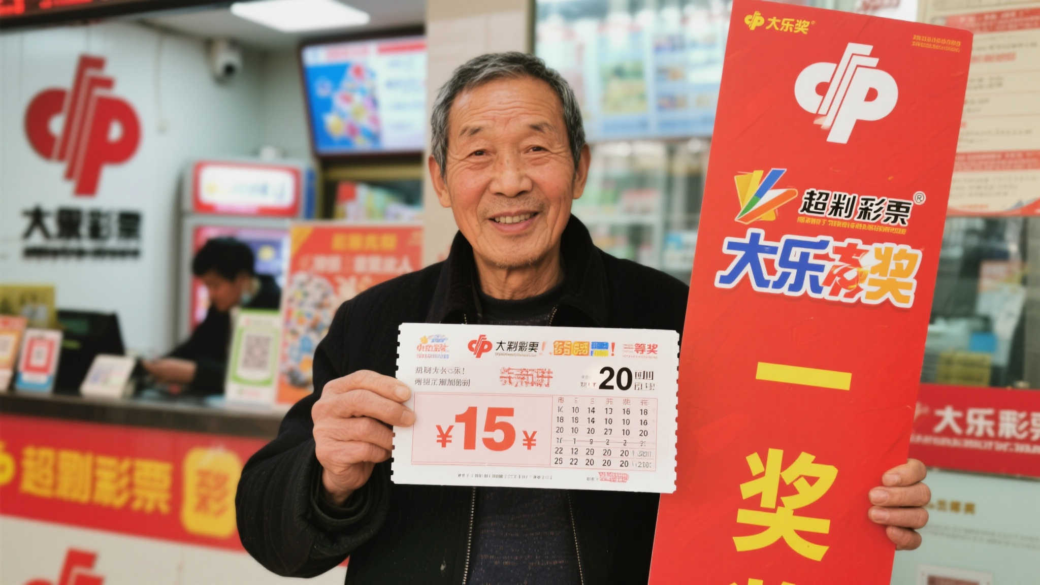 据这位老彩民透露，他每次购彩投入并不多，