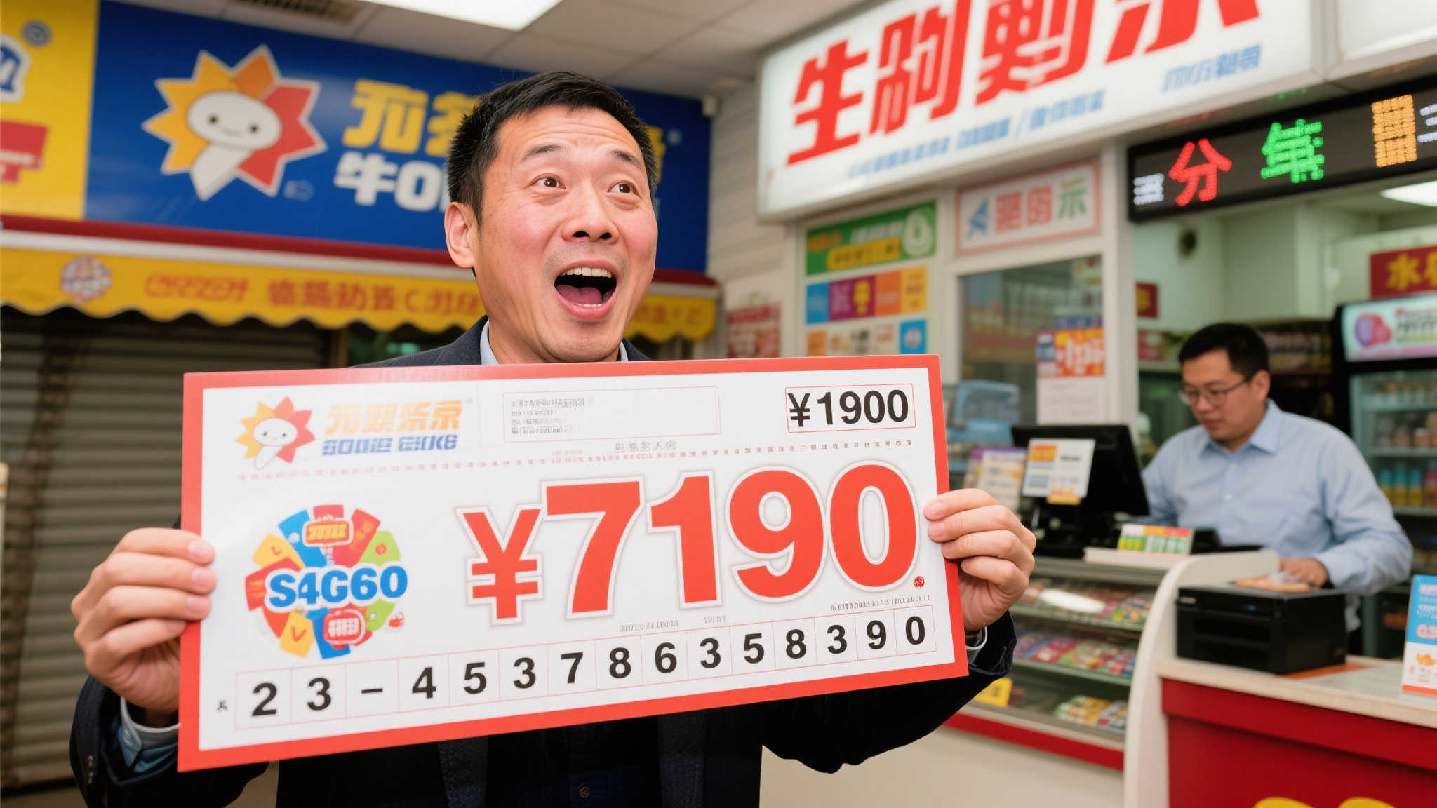 无心之举成就719万大奖 机选号意外成双色球幸运儿