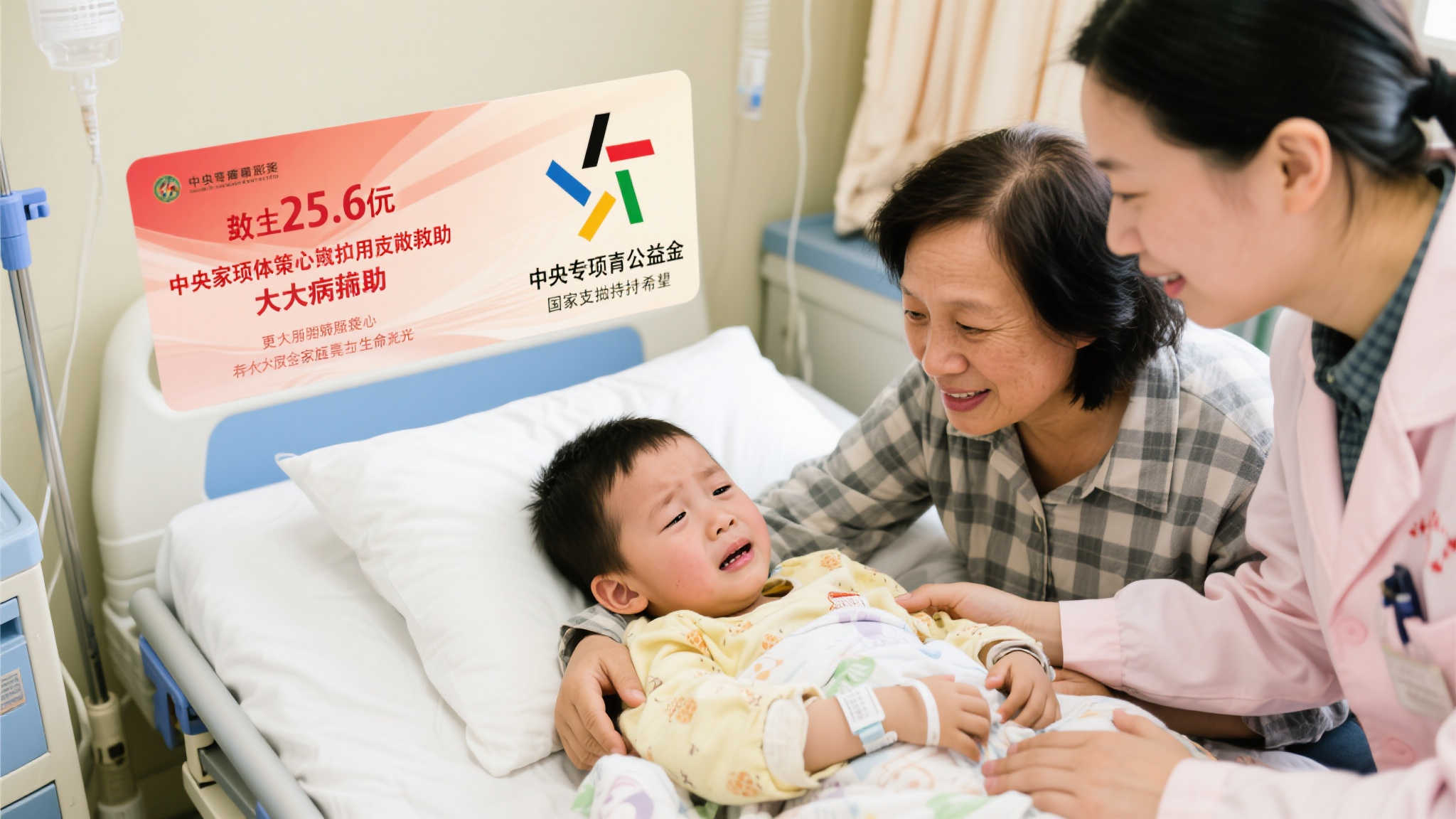 数万名大病患儿受益于25.6亿元中央专项公益金拨款 每一个生命都值得被守护,每一份善意都能创