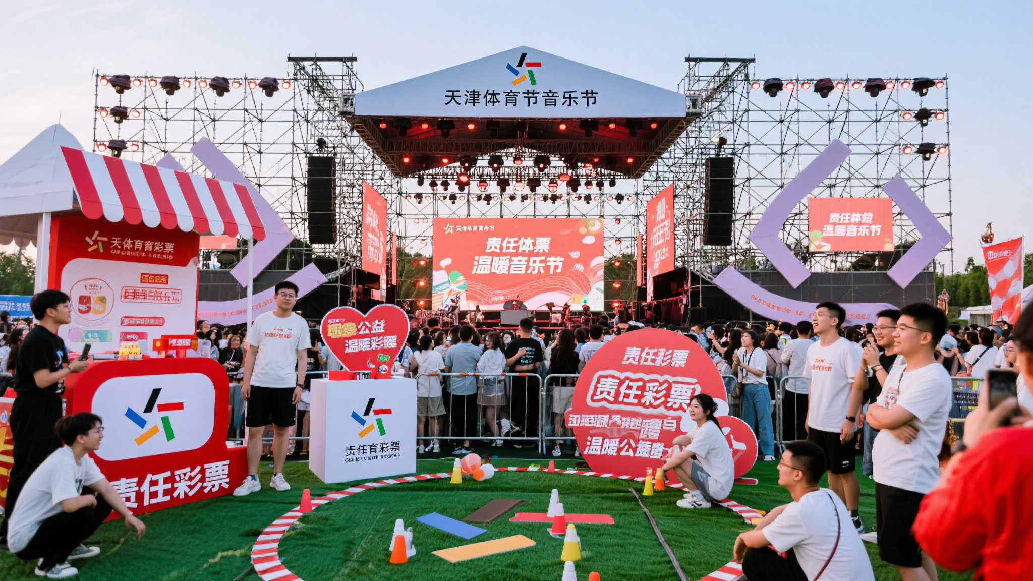 天津体彩助力泡泡岛音乐艺术盛会