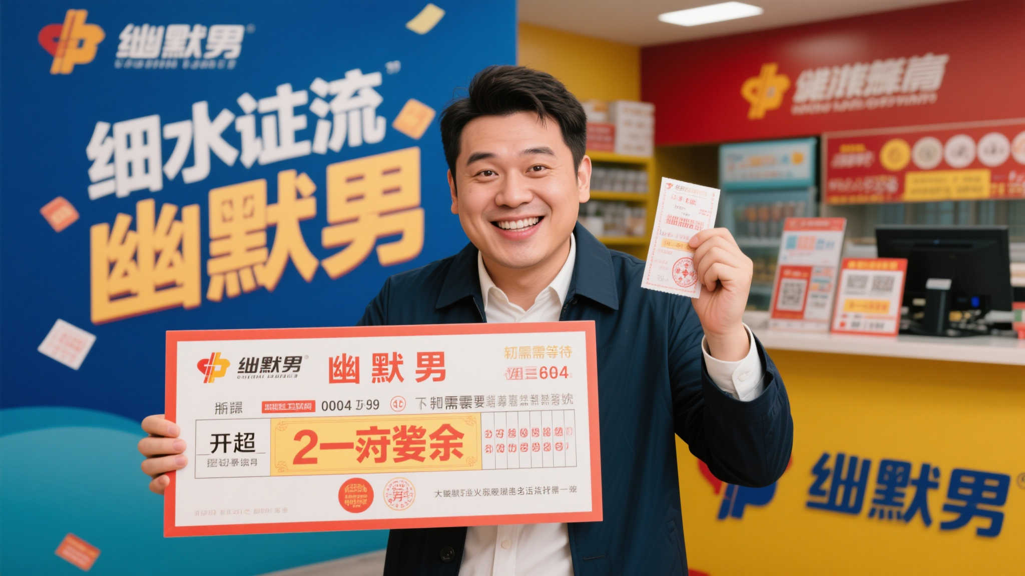 幽默男子2元喜获大乐透869万，耐心等待终迎好运巅峰